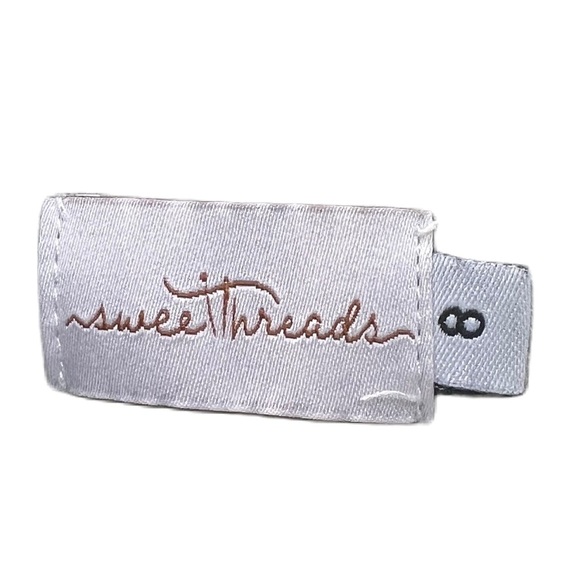 Sweethreads boys shortsleeve sweater polo button down dresy blue pattern soft 8 - Picture 4 of 6